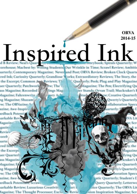 Literary Magazine Cover Inspired Ink By Brethefirst On Deviantart