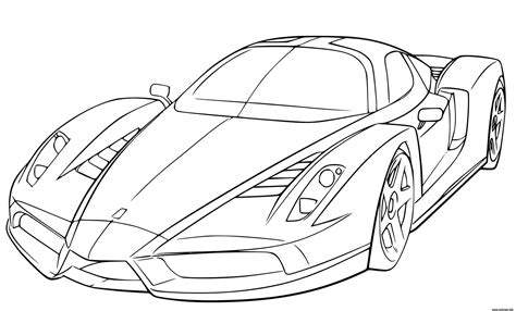 Dibujos Para Colorear Autos Ferrari Dibujos Para Colorear Y Pintar My
