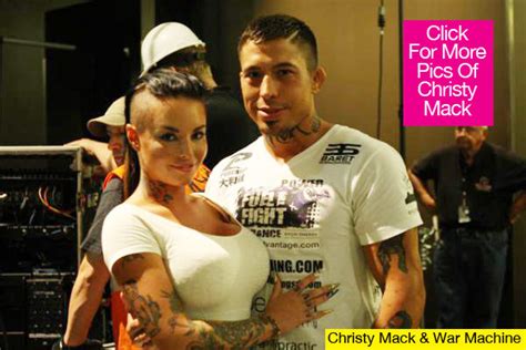 Christy Mack And War Machine Together At Mma Event 2 Weeks Before Alleged