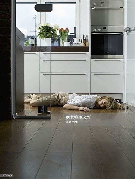 Woman Lying On Kitchen Floor Murdered Photo Getty Images