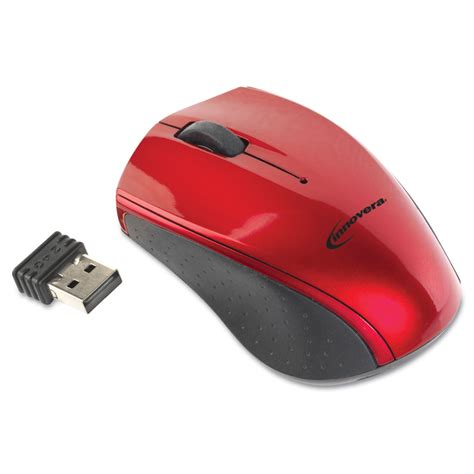 Ivr62204 Innovera® Mini Wireless Optical Mouse Zuma