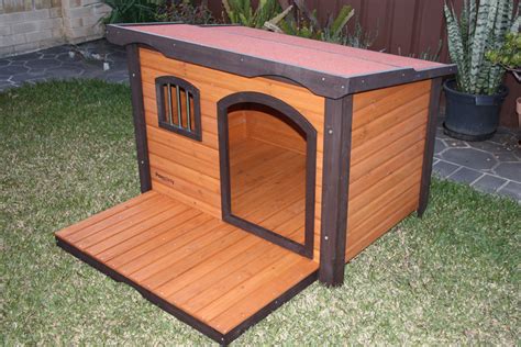 small wooden dog kennel premium