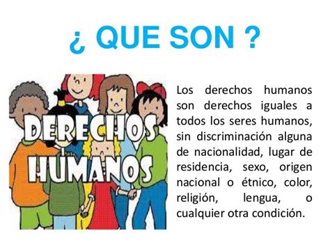 Estas referencias han cambiado a lo largo de la historia, porque han. Derechos humanos Solano Pacho Duvan