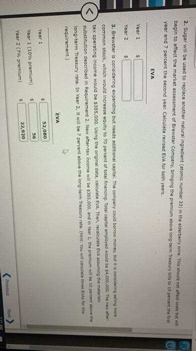 Solved Calculating Eva Brewster Company Manufactures Chegg