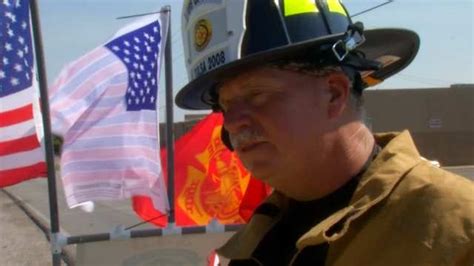 Marine Veteran Honors Firefighters Who Died On 911 With 343 Mile Walk