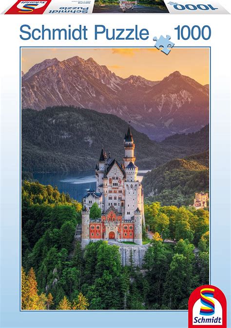 Schmidt Neuschwanstein Castle Puzzle 1000 Piece Toys