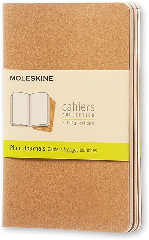 Moleskine Cahier Journal Ensemble De 3 Carnets Avec Pages à Pages