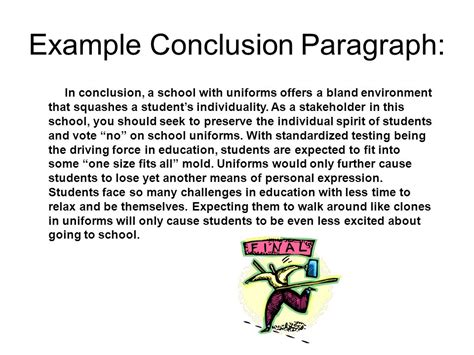 While we can argue that a topic sentence can appear anywhere in the body paragraph of your essay, it's best to. How To Write A Conclusion Paragraph For Essay