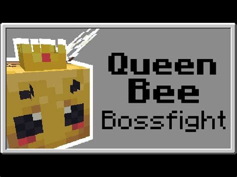 Queen Bee Mini Boss Minecraft Data Pack