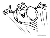 A fun coloring book for young softball players and fans! Softball Coloring Pages