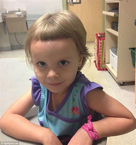 People who cut often start cutting in their young teens. Pictures of children who tried to cut their own hair ...