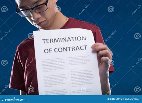 East Asian Man S Solemn Face Reveals Job Loss Grief Stock Image - Image