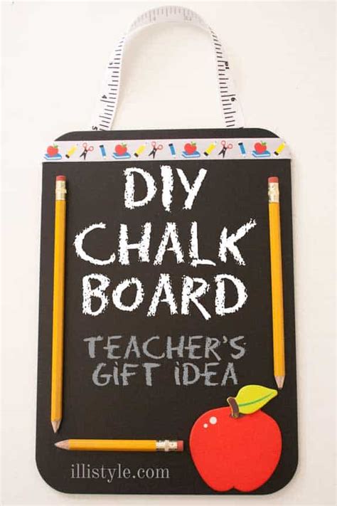 Check spelling or type a new query. DIY Chalkboard - Teachers Gift Idea - Over The Big Moon