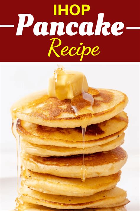 Ihop Pancake Recipe Copycat Insanely Good