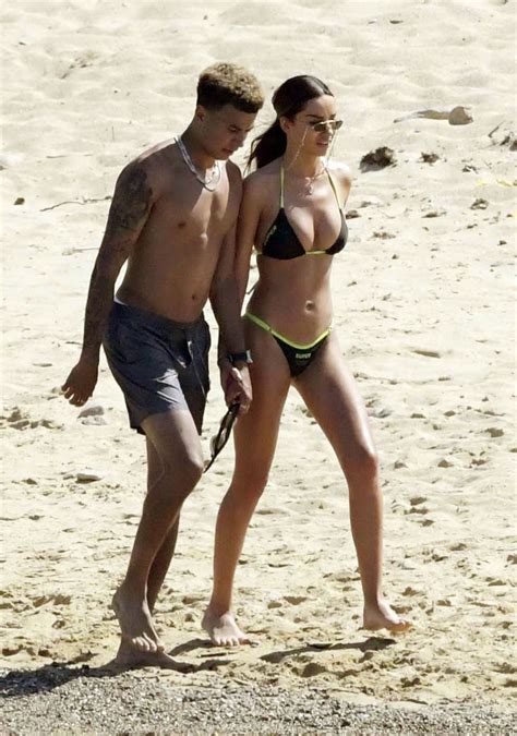 RUBY MAE In Bikini And Dele Alli At A Beach In Mykonos HawtCelebs