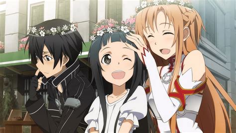 Sword Art Online Asuna Yuuki Kazuto Kirigaya Kirito Sword Art Online Fondo De Pantalla Hd