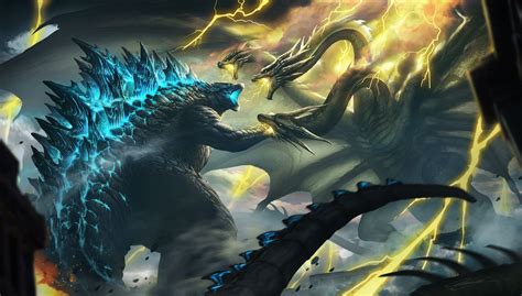 Godzilla King Of The Monsters Hd Wallpaper Background Image