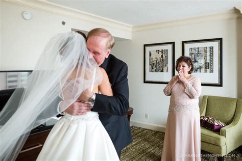 Father Of The Bride First Look Ideas Cleveland Wedding Photograpy