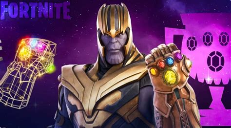 Thanos Returning To Fortnite Thanos Skin Leak And Marvel Crossover Detail