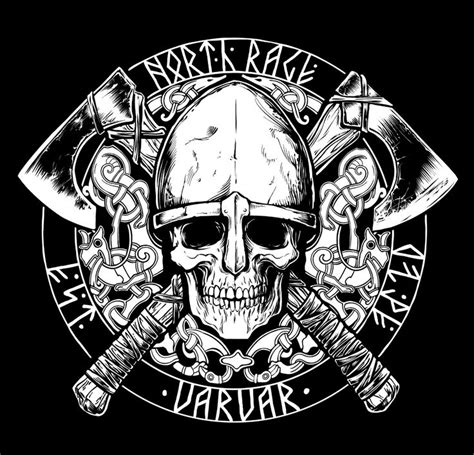 Here is a viking god tattoo on hand with blue eyes. Pin on vikingo