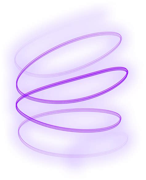 Download Ftestickers Effect Light Glow Purple Spiral Oval
