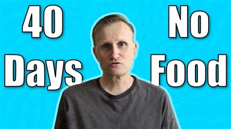 40 Days Of Water Fasting Youtube