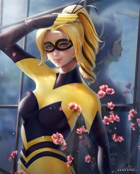 Chloe Bourgeois And Queen Bee Miraculous Ladybug Drawn By Alartriss