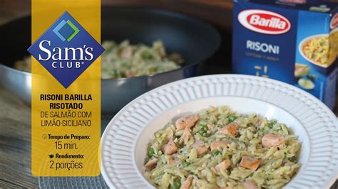 Макароны barilla spaghetti №5 450 гр. Dicas & Sabores - Risotado Barilla de salmão com limão ...