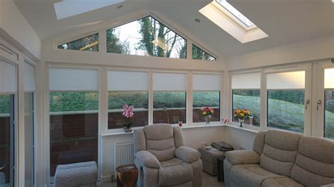 Sunroom Extension With Velux Roof Windows And Glass Gable Andrew