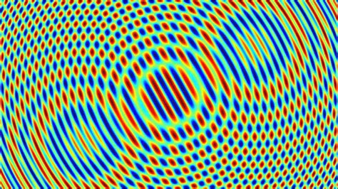 Two Point Source Wave Interference Pattern - YouTube