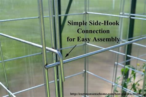 The Side Hook Connection For Easy Assembly Is Shown In This