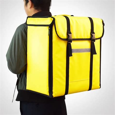 Professional 38l Takeaway Backpack Type Insulation Delivery Package Takeaway Pizza Bag Food
