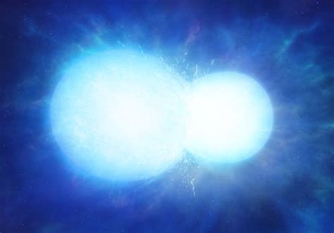 Two White Dwarfs Merged Together Into A Single Ultramassive White
