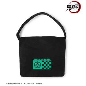 Demon Slayer Kimetsu No Yaiba Tanjiro Kamado Canvas Messenger Bag