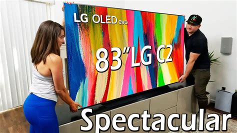 83 Lg C2 Spectacular Giant Oled Tv Youtube