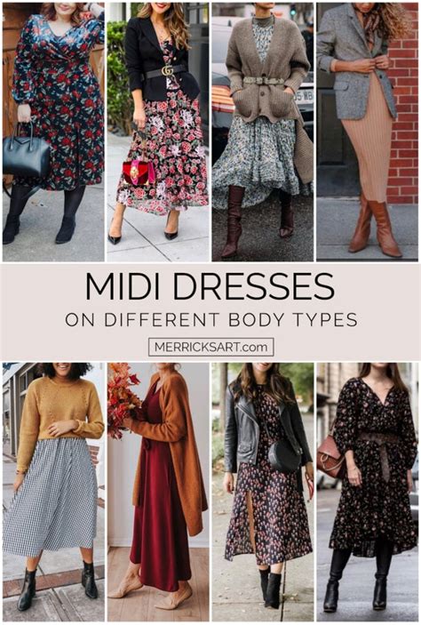 How To Wear A Midi Dress In The Fall Merricks Art