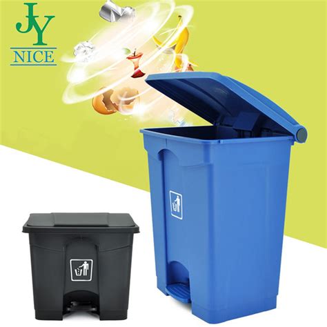 30l 45l 68l Plastic Medical Dustbin Foot Pedal Dustbin Trash Can Waste