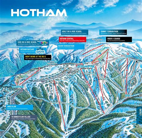 Mt Hotham Trail Map Onthesnow