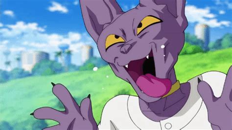 When beerus is to be punished for his recklessness regarding merus, it is whis who takes his place instead. lord champa | Tumblr