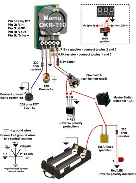 Digital Vape Mod Wiring Diagram