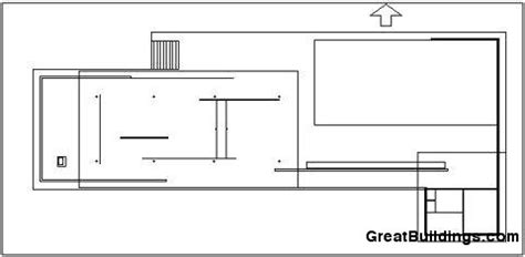 Page 11 steel column in the pavilion by raising the flag on a pedestal along with the narrow section of the site, the horizontality of the building is accentuated. Architecture as Aesthetics: Barcelona Pavilion