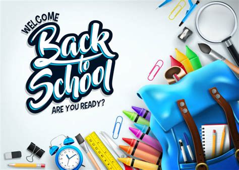 Welcome Back To School Illustrations Royalty Free Vector Graphics