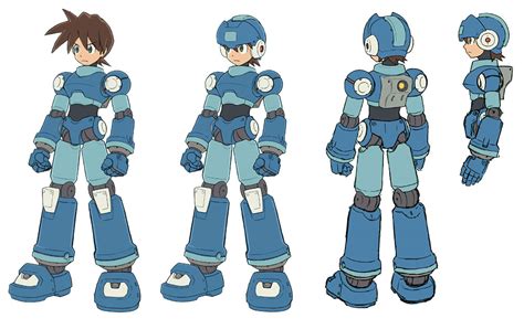 Mega Man Concept Characters And Art Mega Man Legends 3