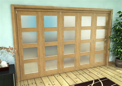 3518 X 2070 Oak 4L Prefinished Internal Folding Door ...