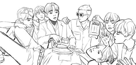 49+ clever pictures Coloring Pages Bts / Bts Bts Coloring Page 116