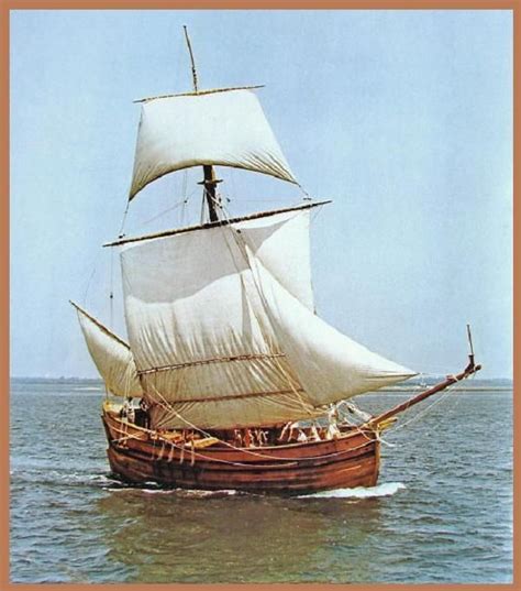 17th Century Merchant Ship Replica Charles Towne Landing Virgina