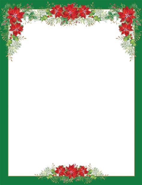Christmas Letterhead Paper 8 Free Pdf Printables Printablee