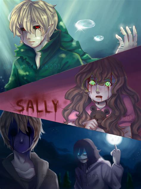 Creepypasta Their Places By Cross Hatch001 On Deviantart