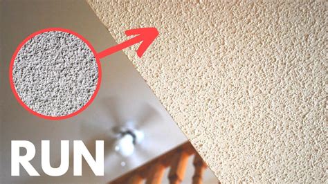 For instance, in the event that you wish to simply change the appearance of your wall or ceiling, if the artex is in good condition and you don't plan to sand, grind or chip the material beforehand, one solution might be to just plaster over the textured coating. Popcorn Ceiling Asbestos | The Truth About Popcorn ...