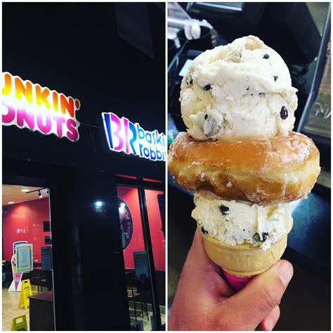 Me: Wait, you're a Baskin Robbins AND a Dunkin Donuts?! Because I have